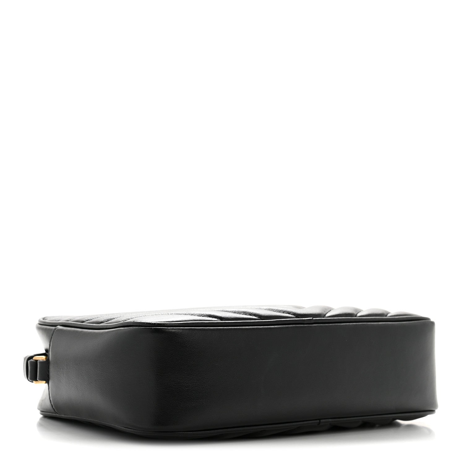 Saint Laurent Calfskin Matelasse Monogram Lou Camera Bag Black 4 of 17