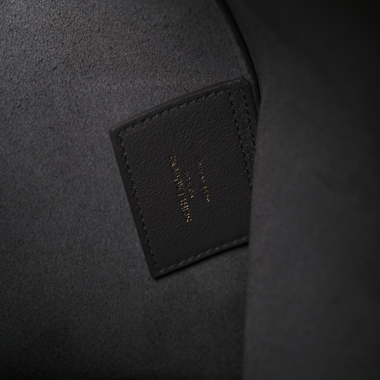 Saint Laurent Calfskin Large Shopping Tote Dark Grey 7 of 27