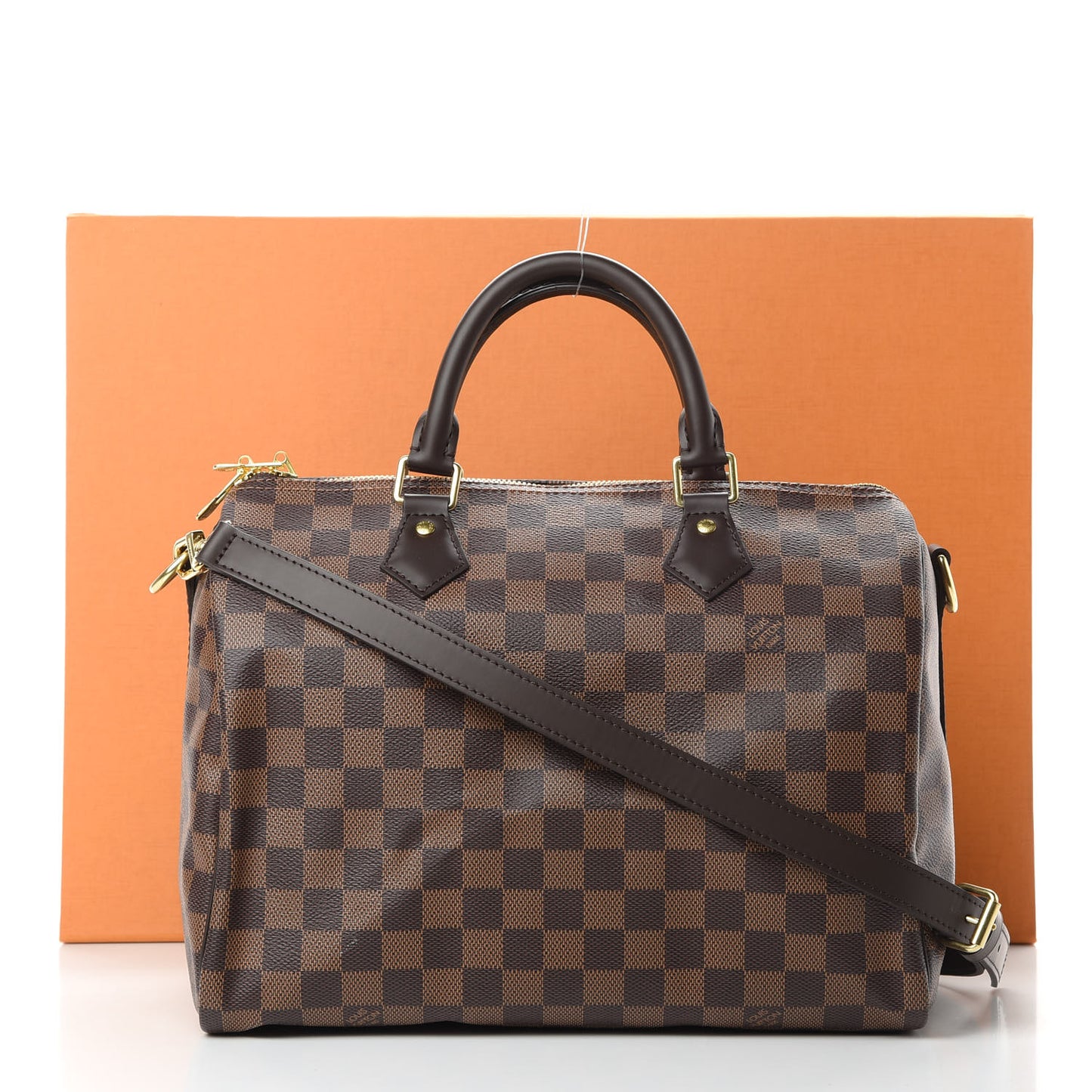 Damier Ebene Speedy Bandouliere 30