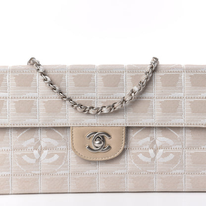 Chanel Nylon Travel East West Flap Beige 13 of 13