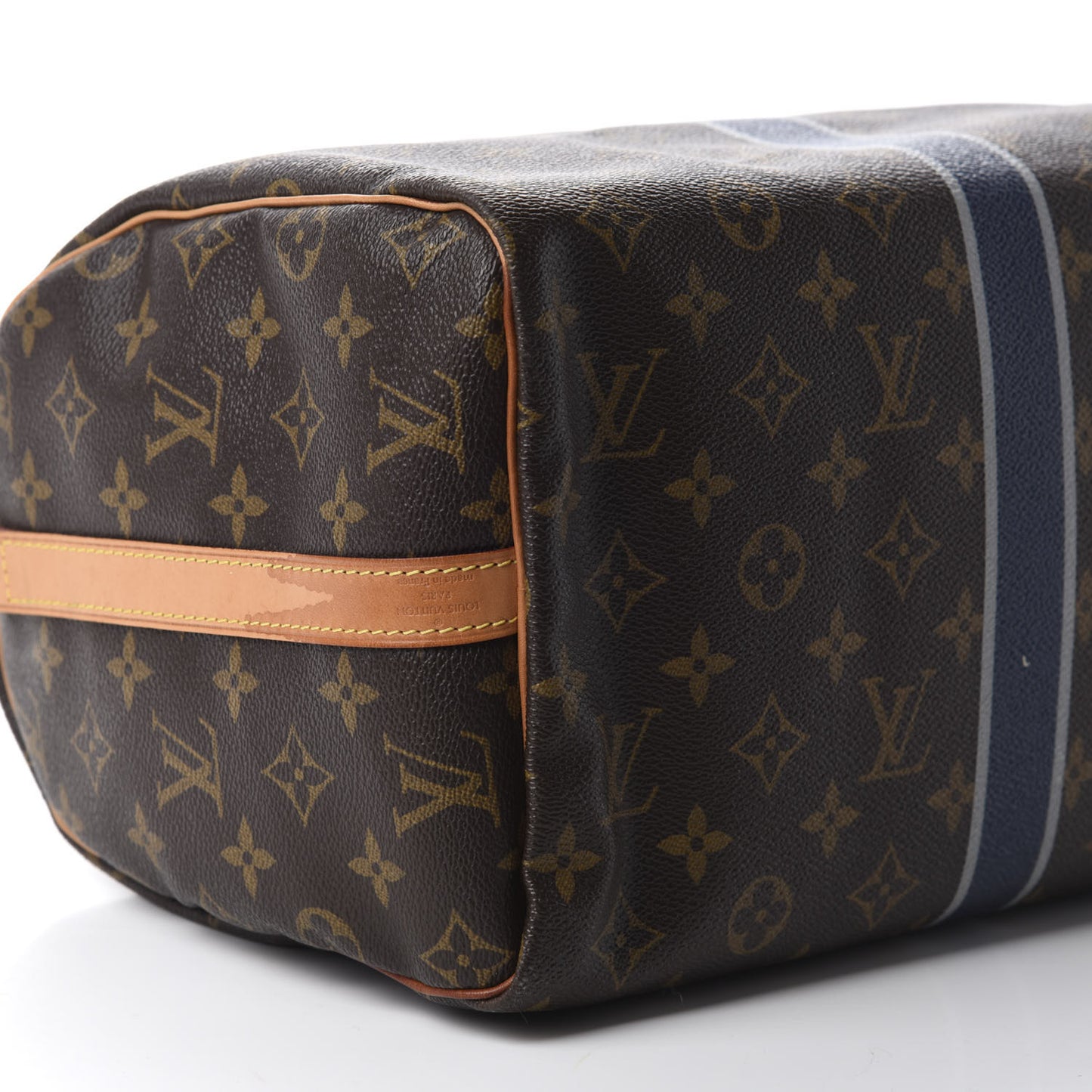Monogram My LV Heritage Speedy Bandouliere 30 Blue Marine Gris