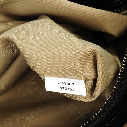 Stella McCartney Shaggy Deer Fold Over Falabella Tote Black 8 of 9