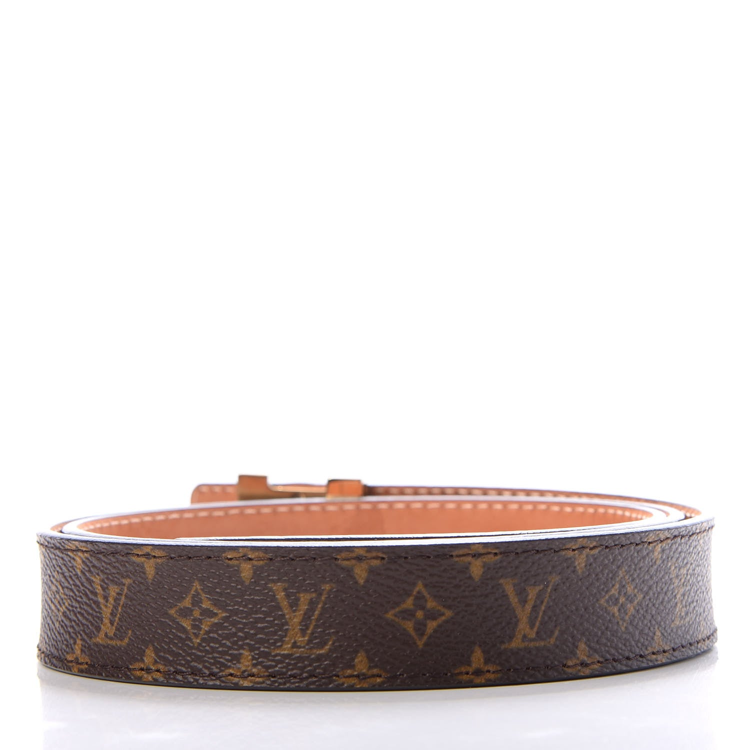 Louis Vuitton Mini Monogram LV Initiales Belt 95 38 2 of 7