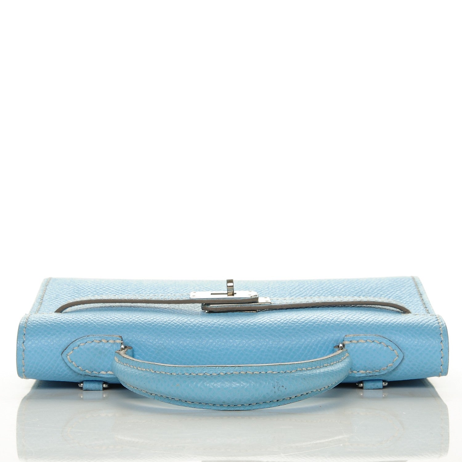 Hermes Epsom Tiny Kelly Sellier Celeste 13 of 20