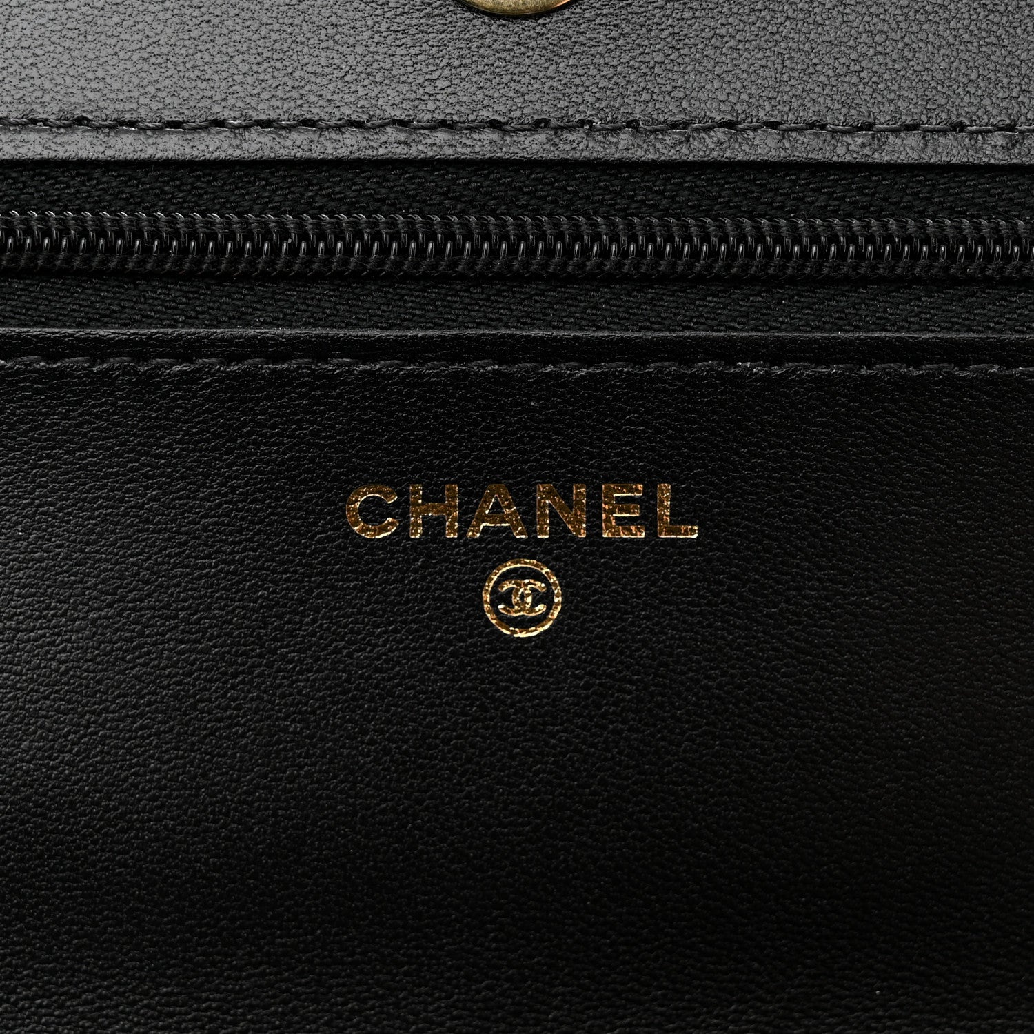 Chanel Lambskin Quilted Coco Bow Wallet On Chain WOC Black 6 of 11