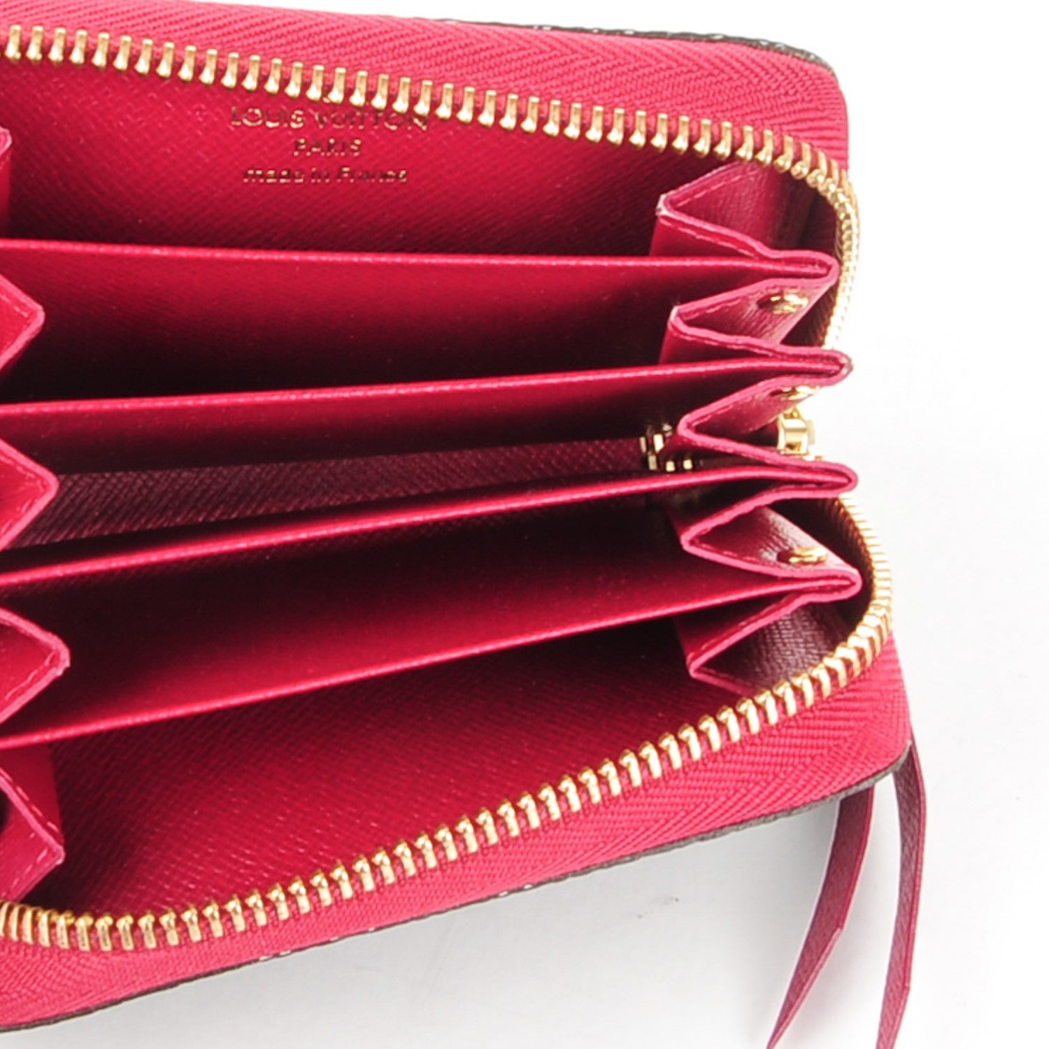 Louis Vuitton Monogram Zippy Multicartes Fuchsia 5 of 7