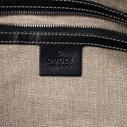 Gucci Calfskin Web Strap Hobo Black 5 of 14