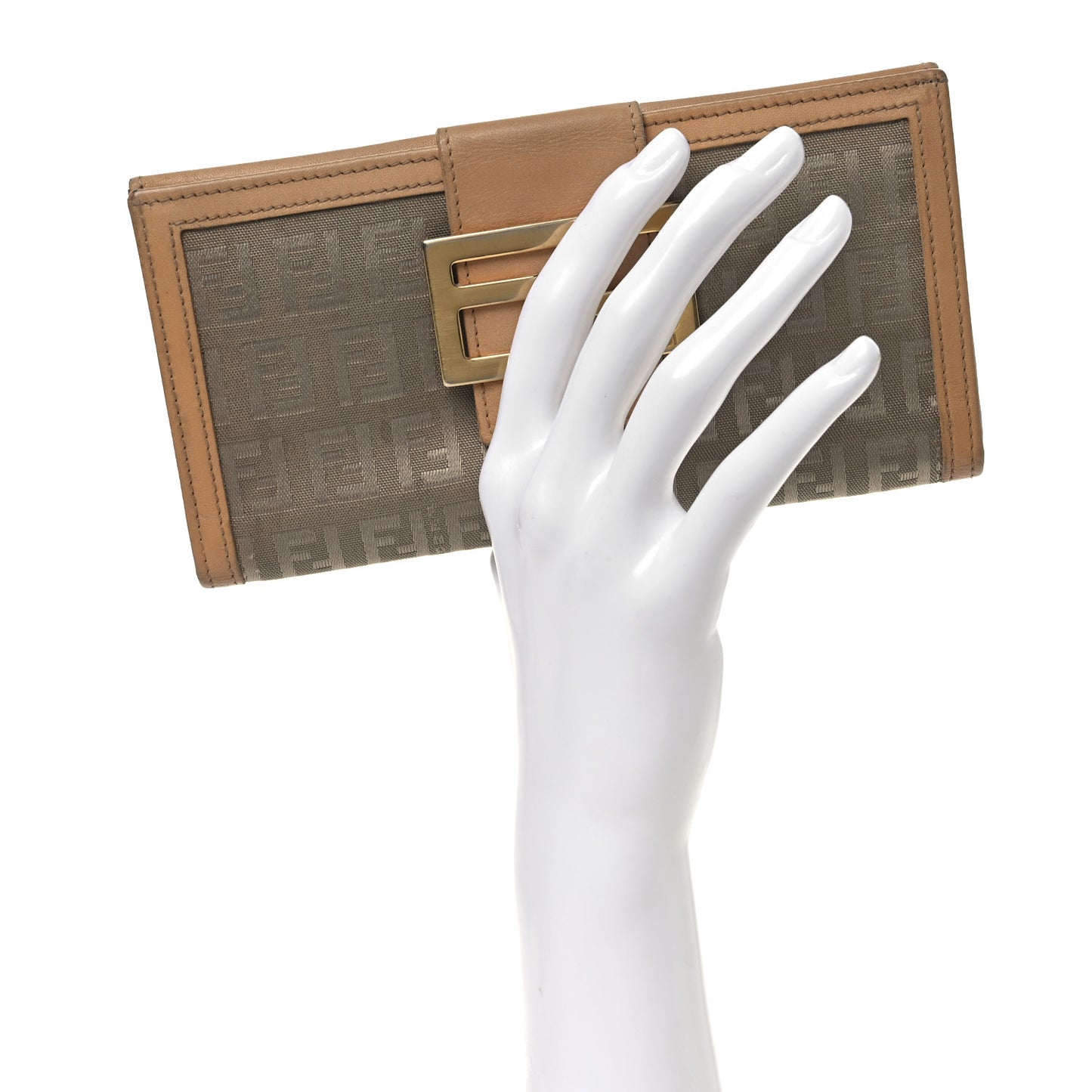 Zucchino Vitello Continental Wallet Beige