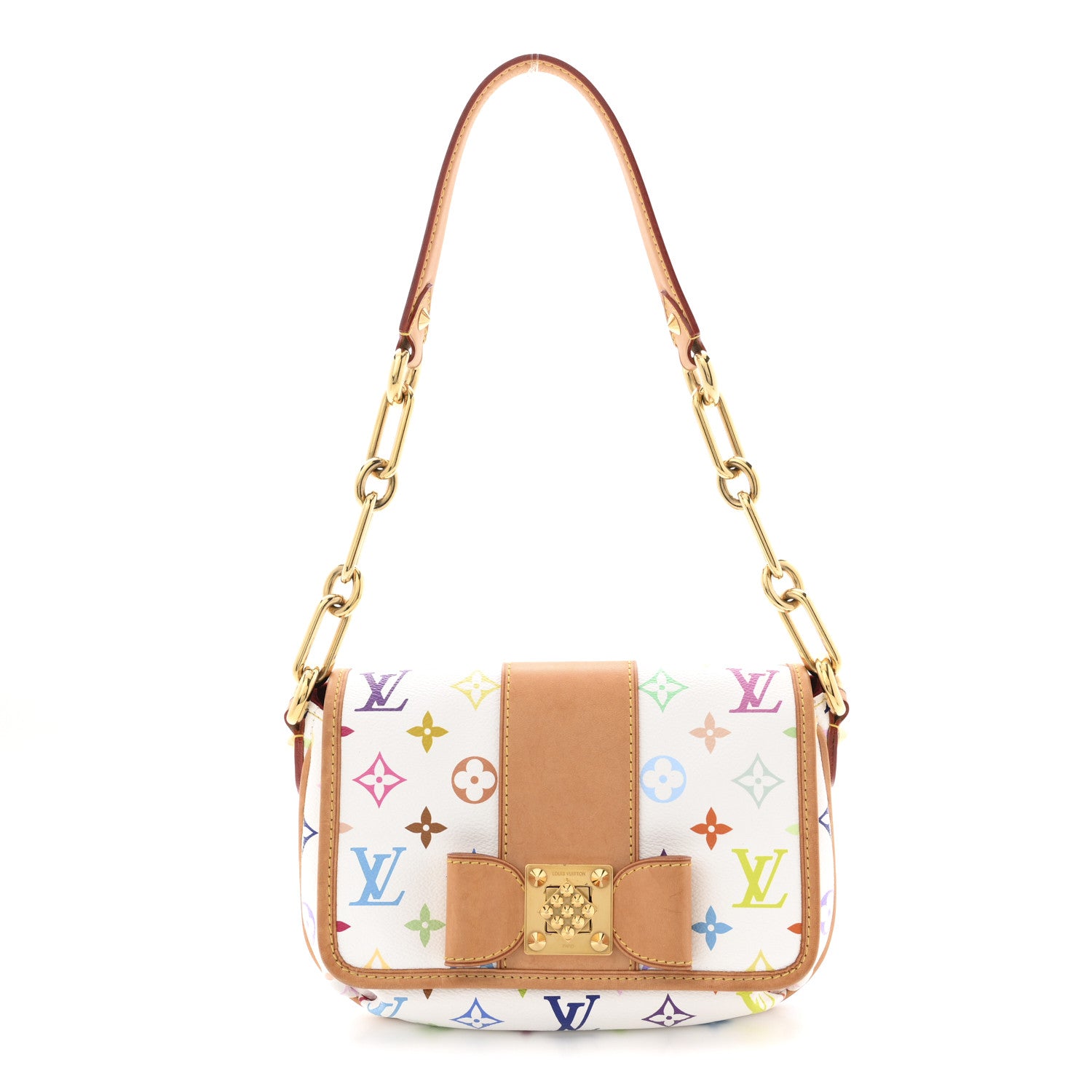Louis Vuitton Monogram Multicolor Patti White 1 of 11