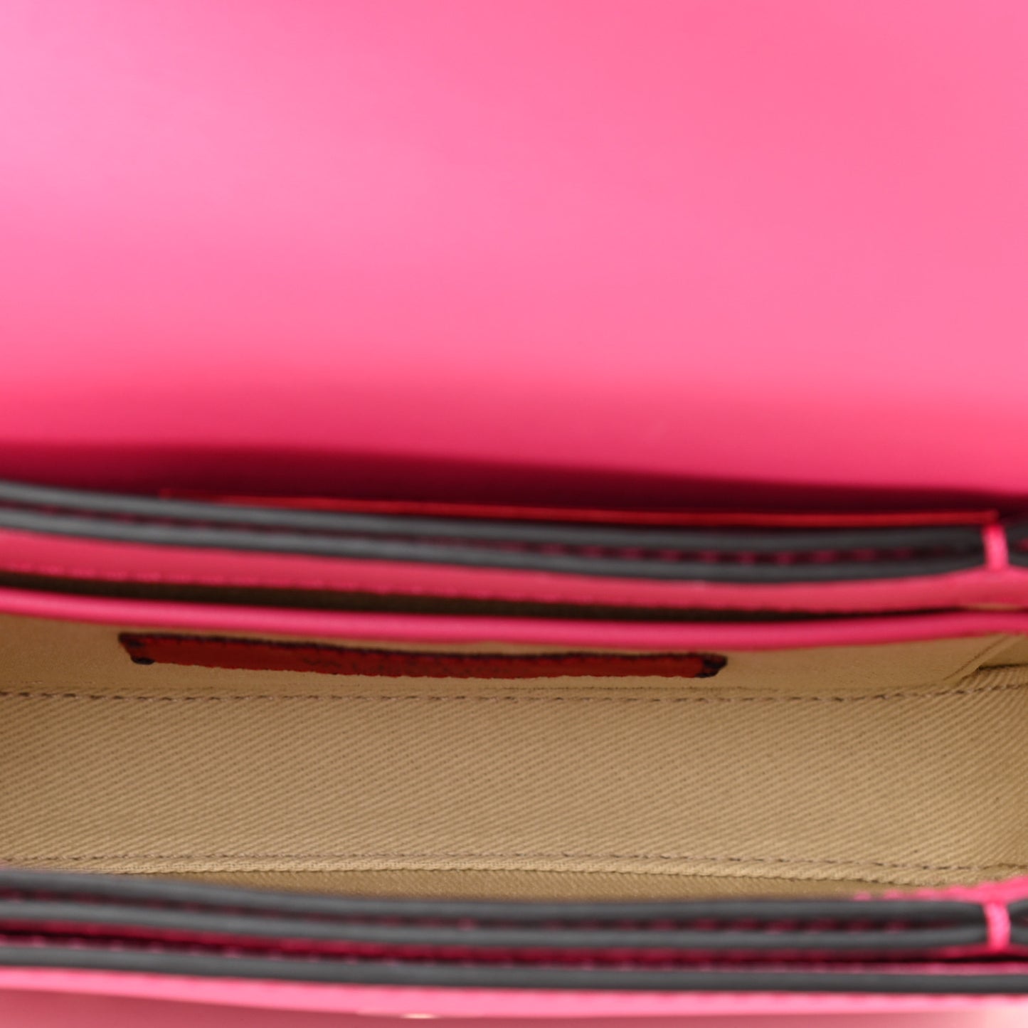 Vitello Rockstud Flap Crossbody Bag Peony