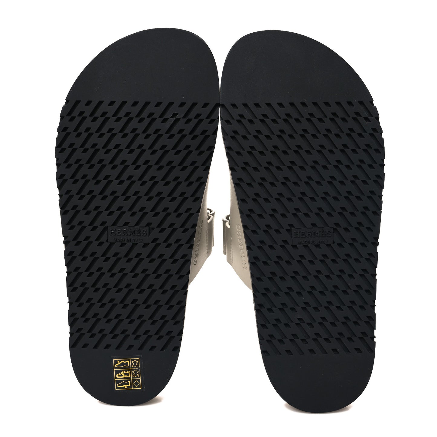 Calfskin Womens Chypre Sandals 37 Beige Mastic