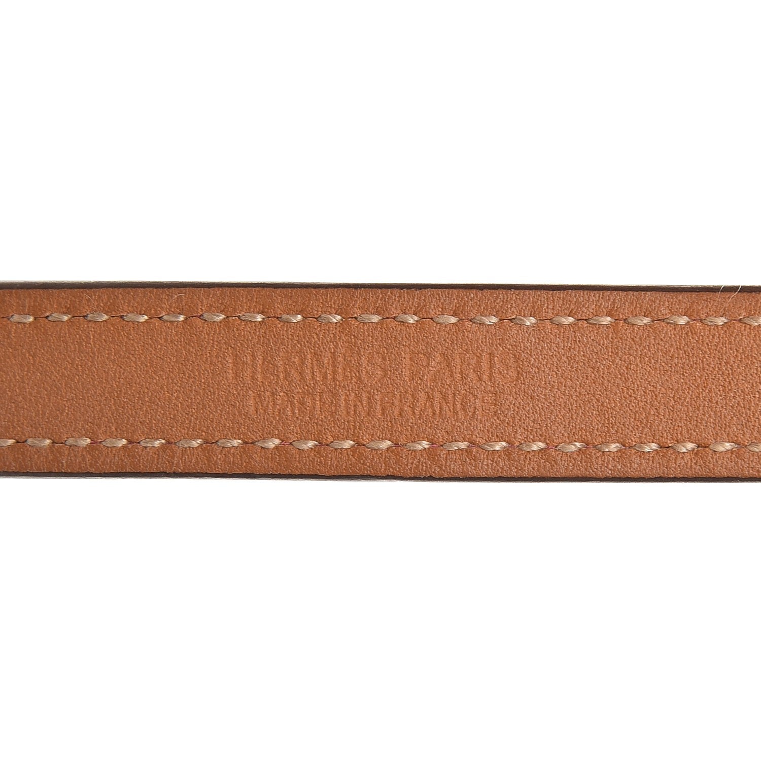 Hermes Epsom Rivale Double Tour Bracelet M Rouge Casaque 5 of 6
