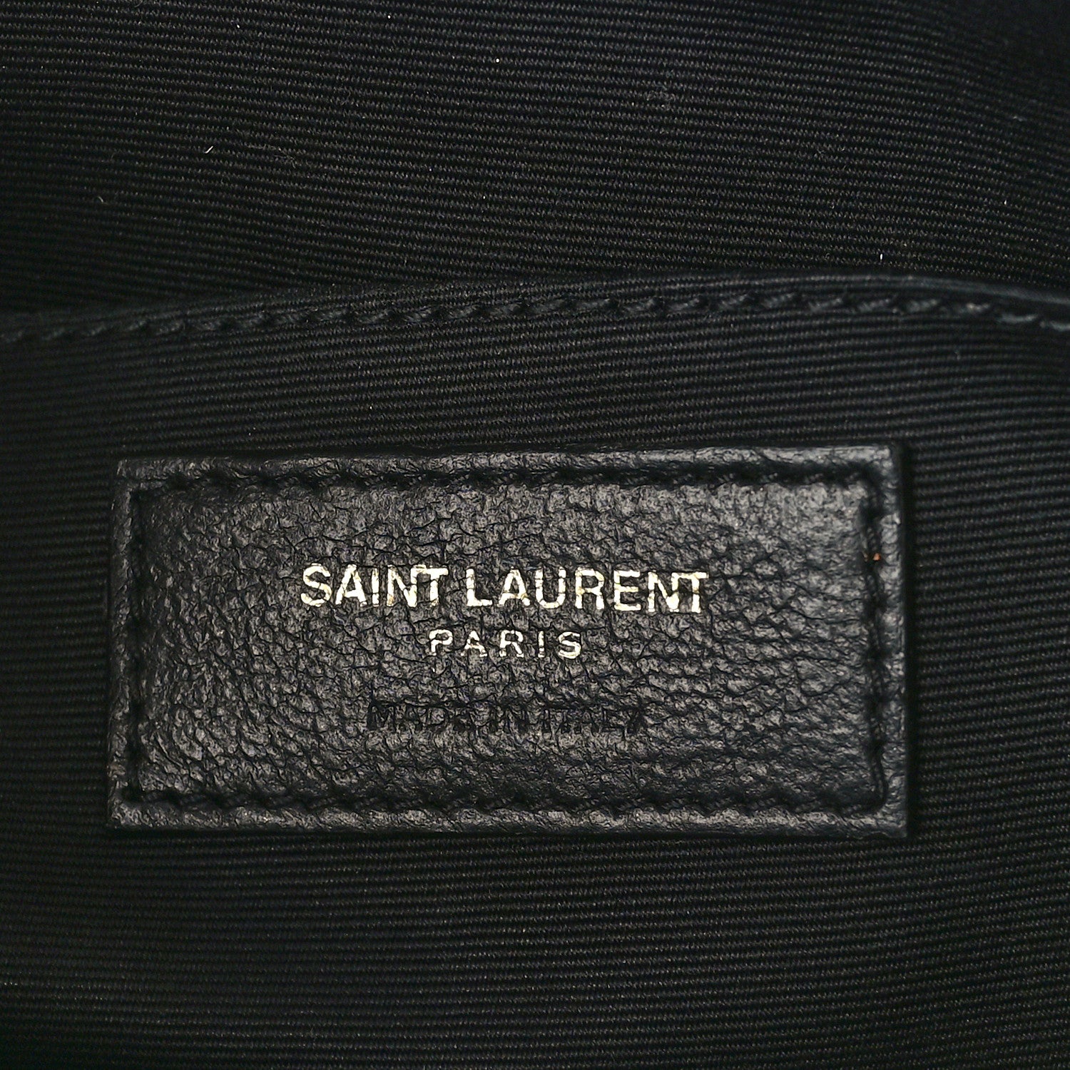 Saint Laurent Calfskin Matelasse Monogram Lou Camera Bag New Vert Fonce 6 of 8