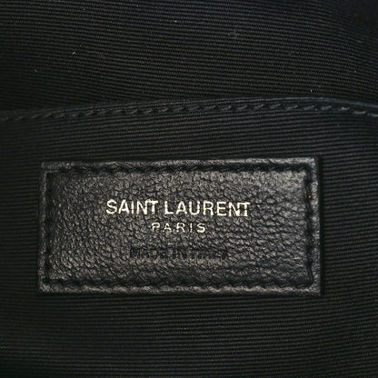 Saint Laurent Calfskin Matelasse Monogram Lou Camera Bag New Vert Fonce 6 of 8