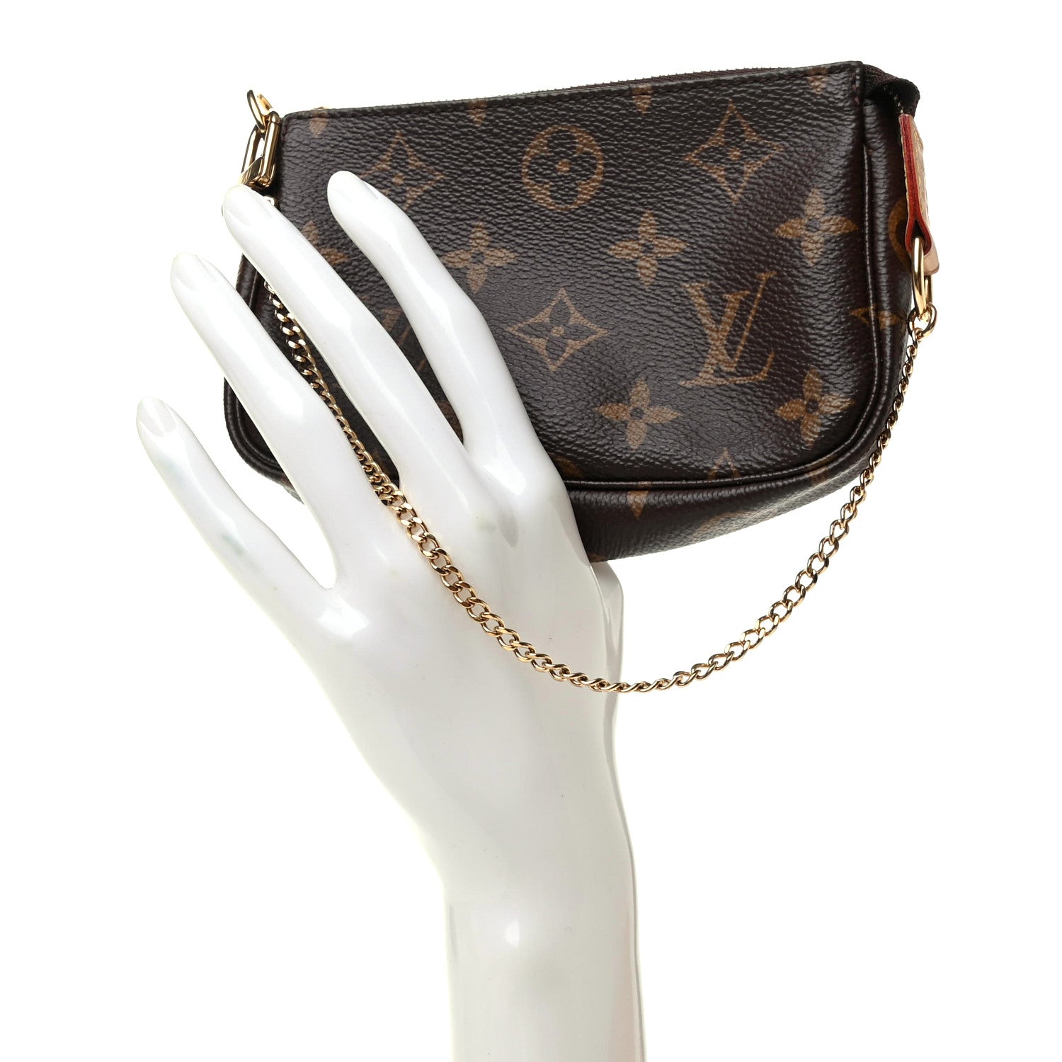 Louis Vuitton Monogram Mini Pochette Accessories 2 of 8