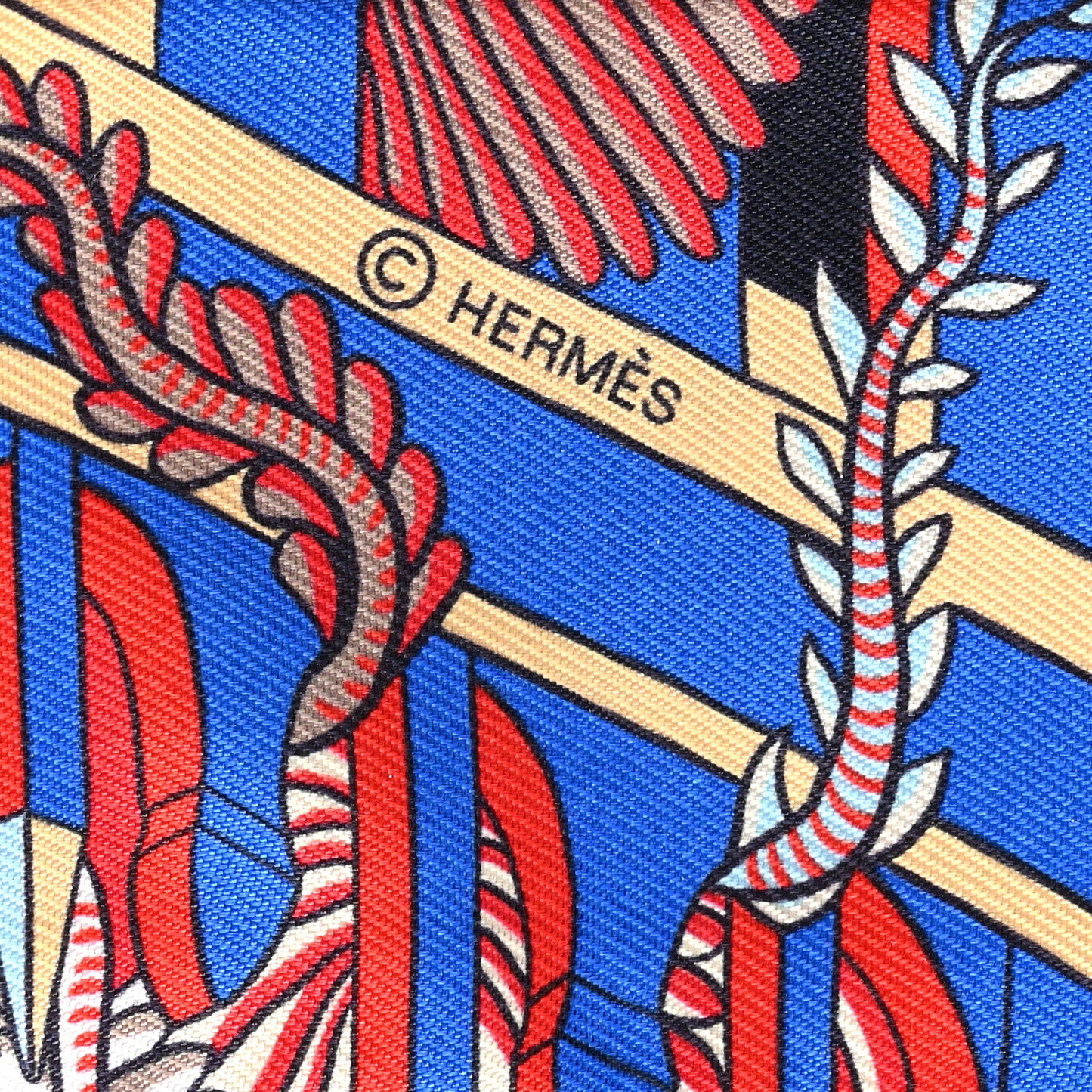 Silk Animapolis Twilly Rouge Bleu Ciel