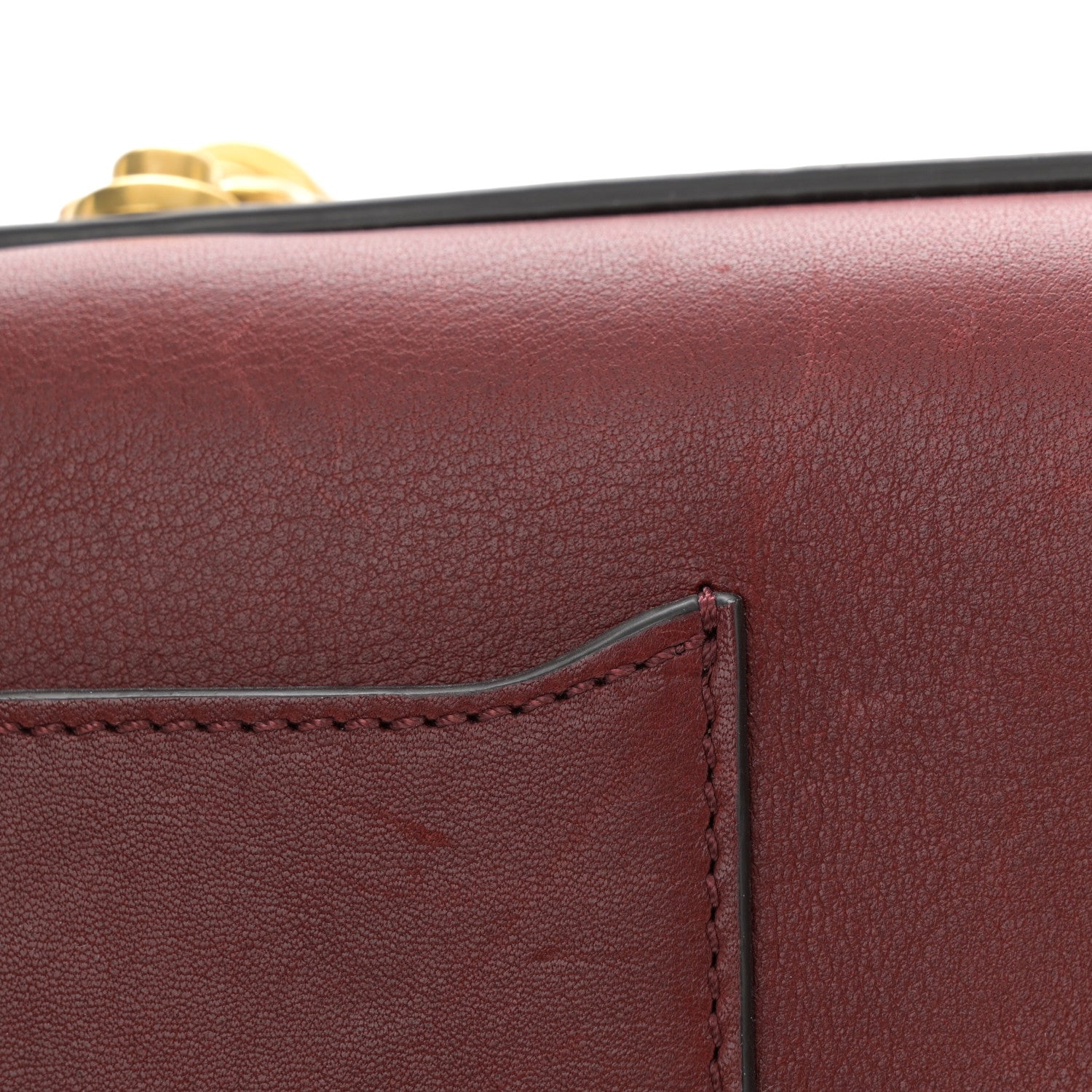 Chloe Calfskin Small Nile Bracelet Minaudiere Bag Plum Purple 12 of 13