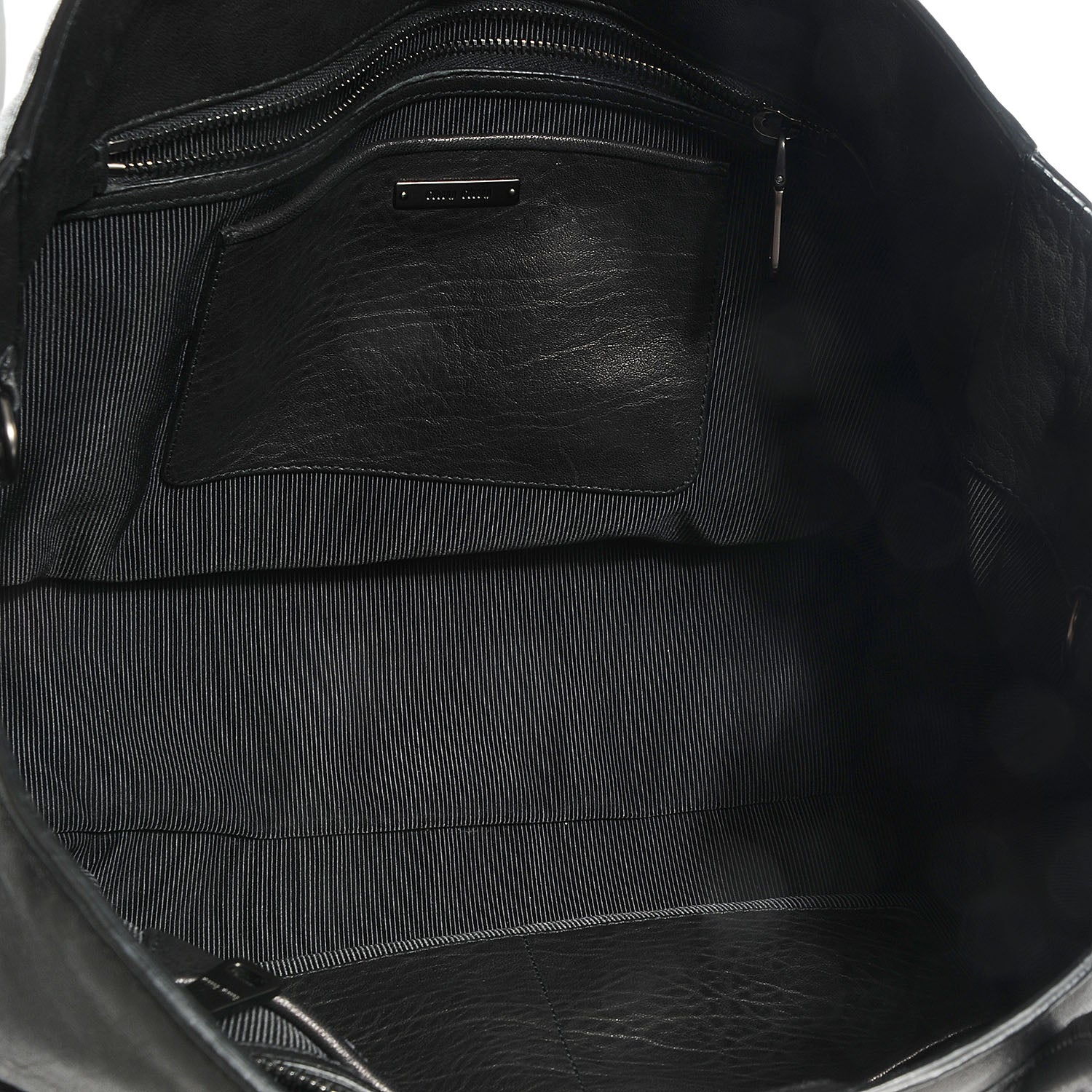 Miu Miu Nappa Monk Leather Bow Double Handle Satchel Nero Black 6 of 10
