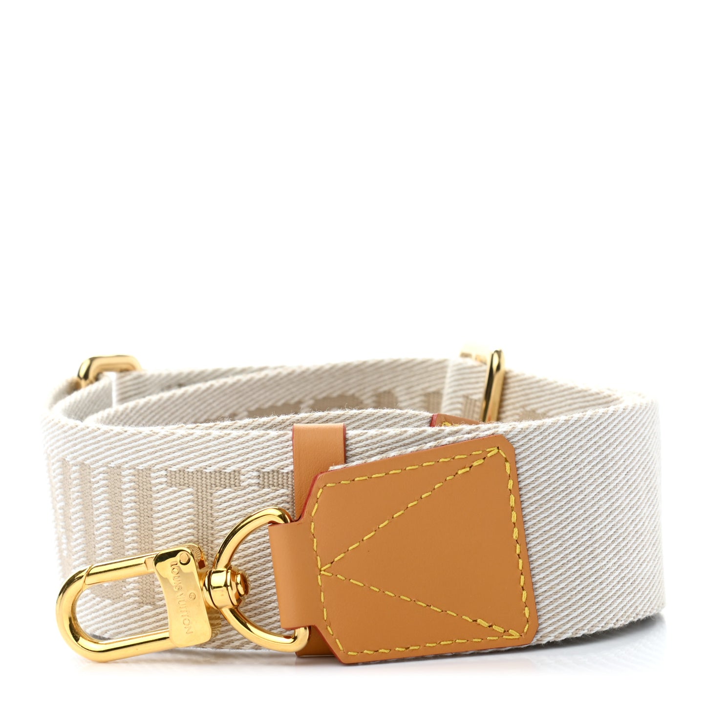 Jacquard Monogram Adjustable Shoulder Strap Snow