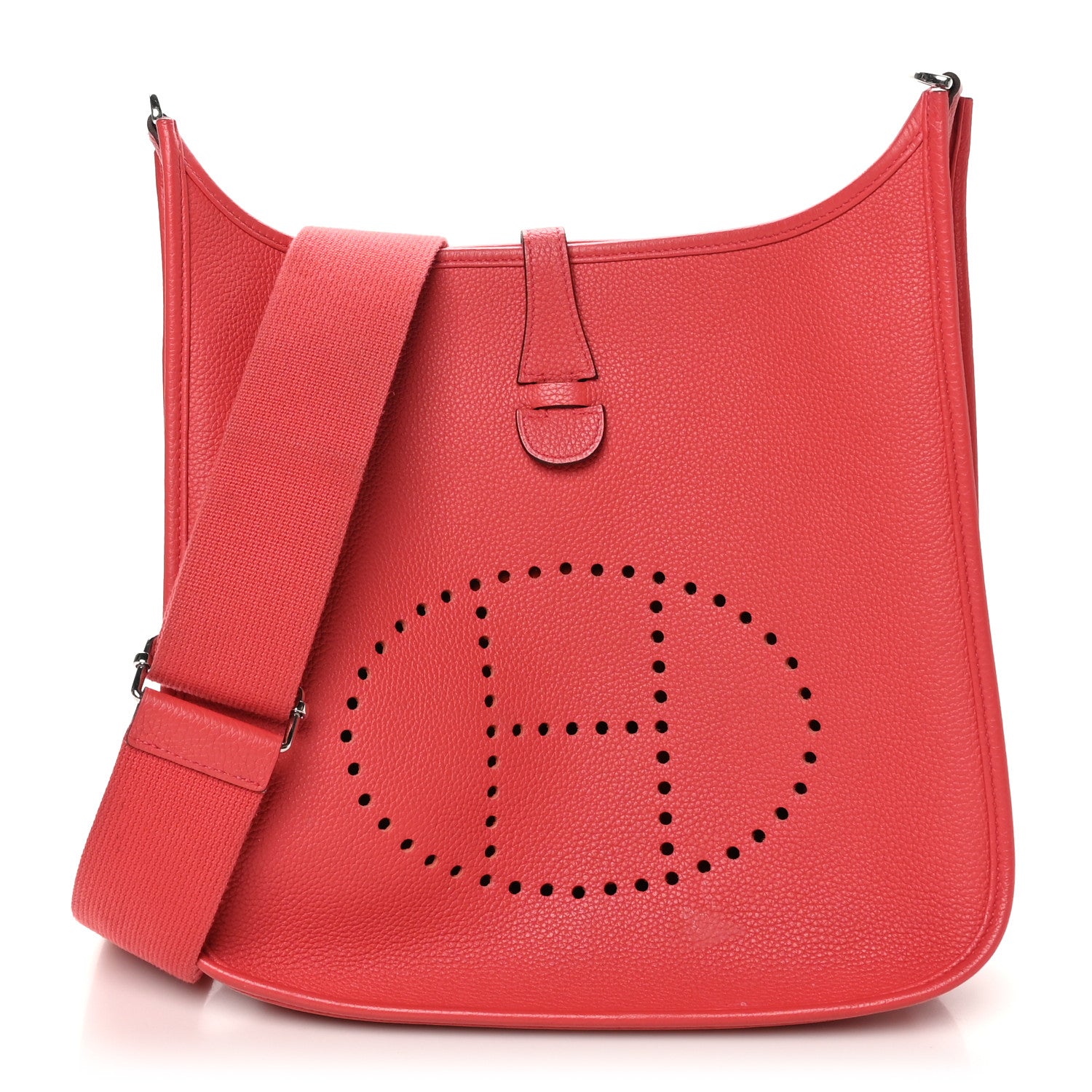 Hermes Taurillon Clemence Evelyne III PM Rose Jaipur 1 of 11