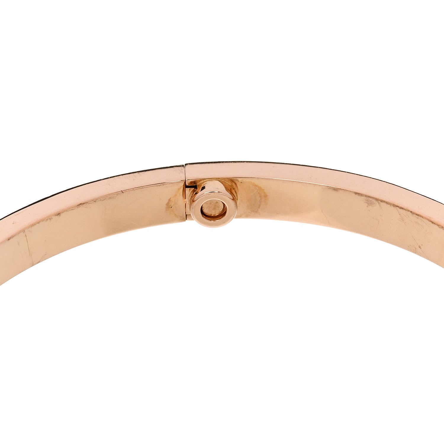Cartier 18K Pink Gold 6 Diamond Small LOVE Bracelet 16 7 of 8