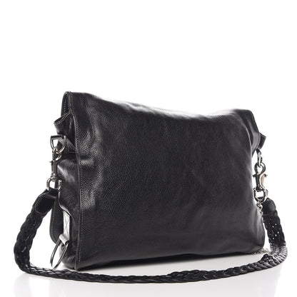 Gucci Calfskin Messenger Bag Black 3 of 10