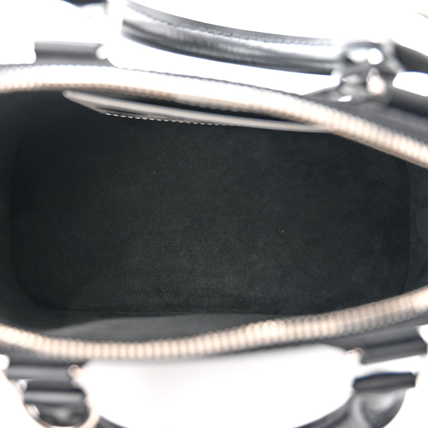 Louis Vuitton X YK Epi Alma BB Black White 5 of 11