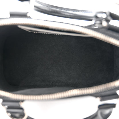 Louis Vuitton X YK Epi Alma BB Black White 5 of 11