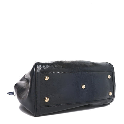 Gucci Patent Small Soho Shoulder Bag Uniform Blue 4 of 10