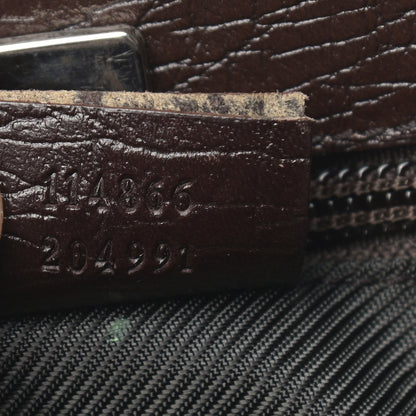 Gucci GG Plus Monogram Tote Dark Brown 7 of 19