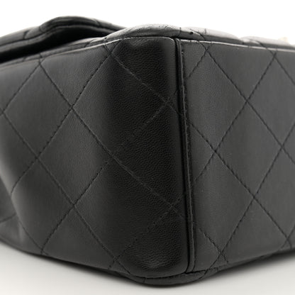 Chanel Lambskin Quilted Maxi Double Flap Black 9 of 12