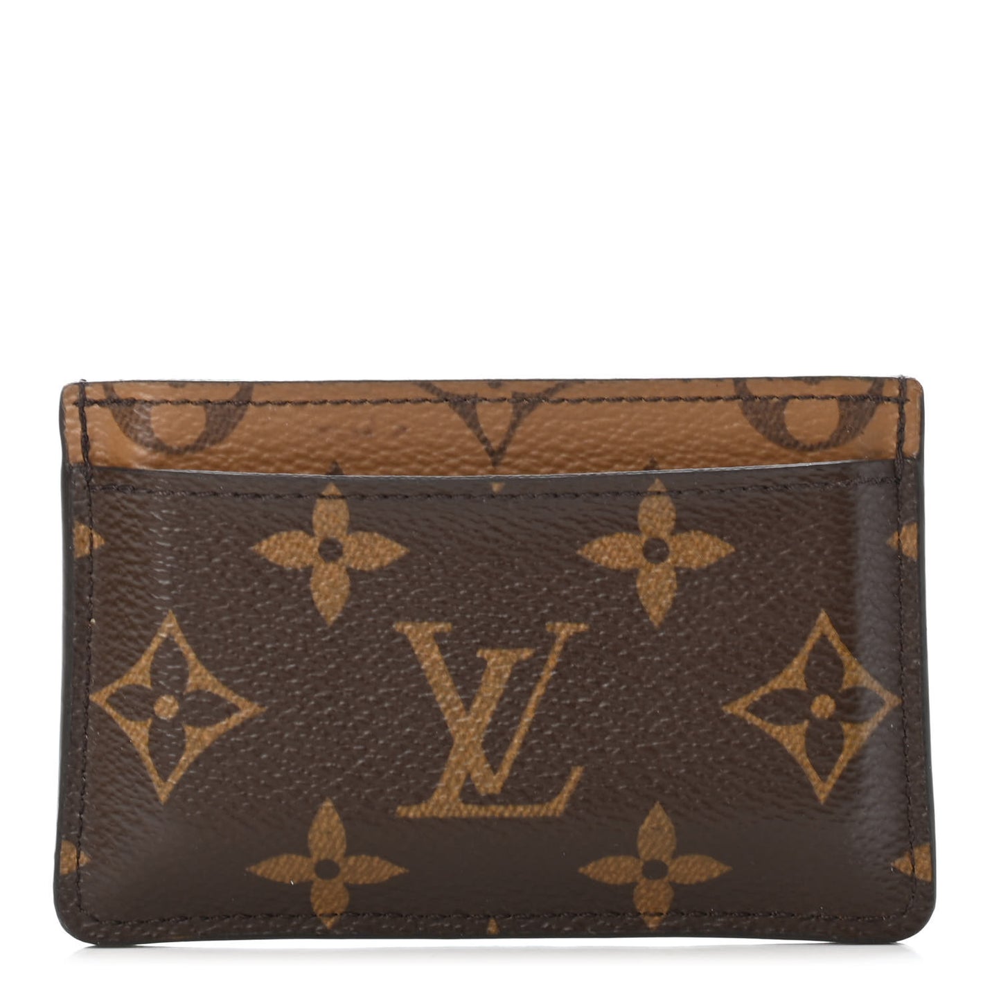 Reverse Monogram Card Holder