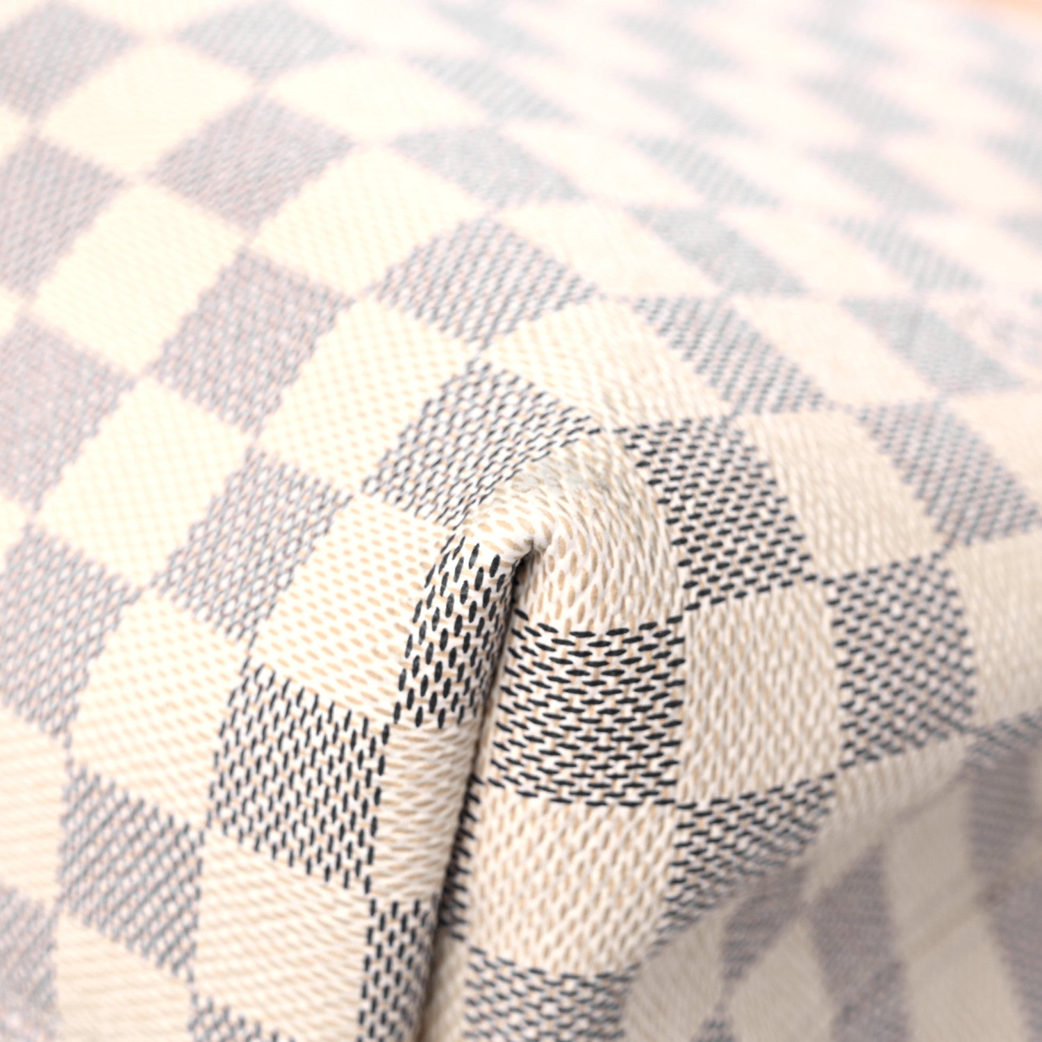 Louis Vuitton Damier Azur Graceful MM Rose Ballerine 8 of 12