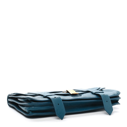 Proenza Schouler Lambskin PS1 Pochette Clutch Blue 4 of 6