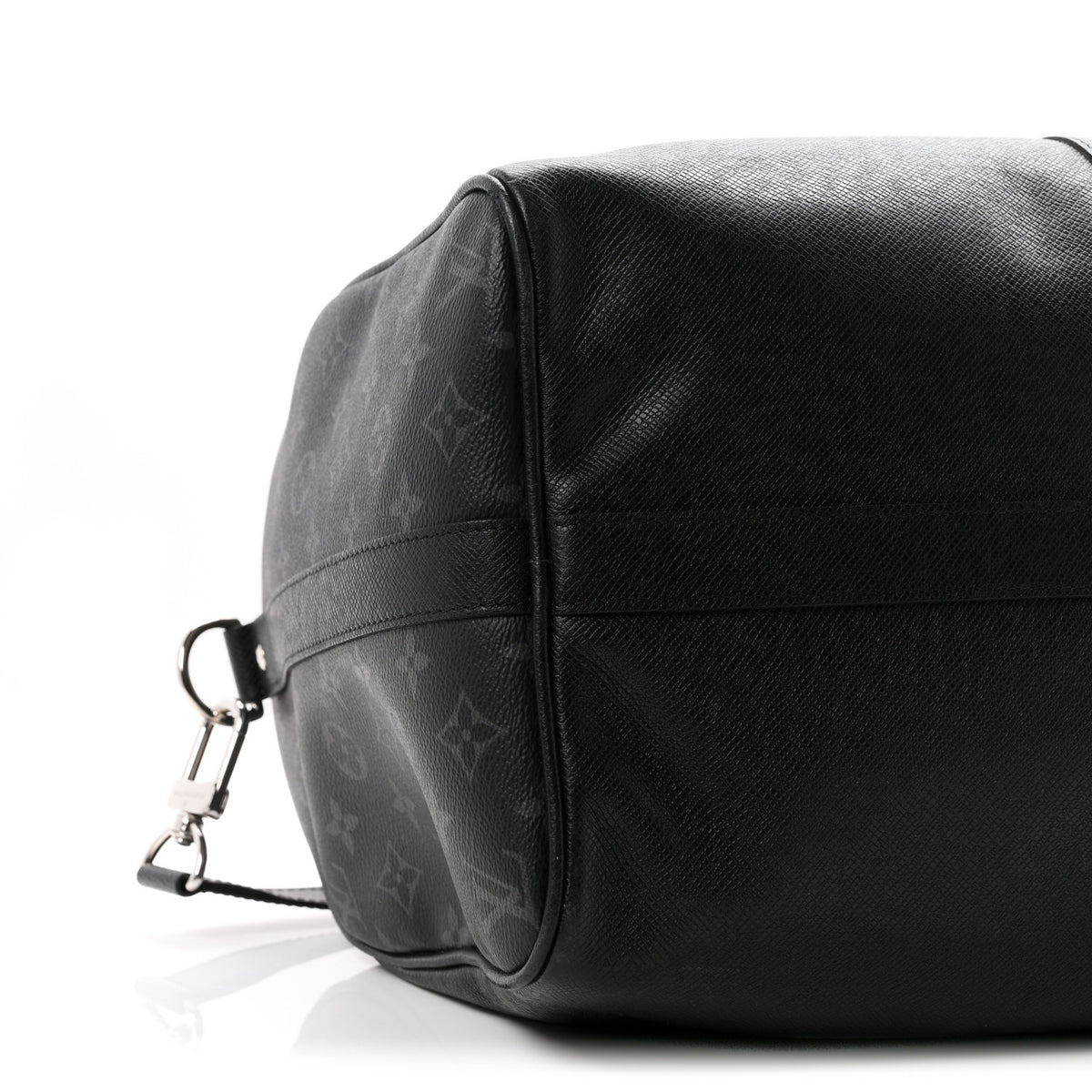 Louis Vuitton Taiga Monogram Eclipse Keepall Bandouliere 50 Black 7 of 8