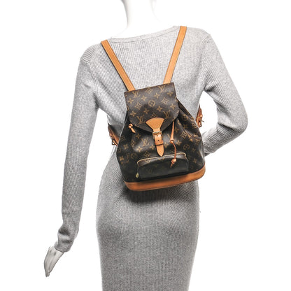 Louis Vuitton Monogram Montsouris MM Backpack 2 of 6
