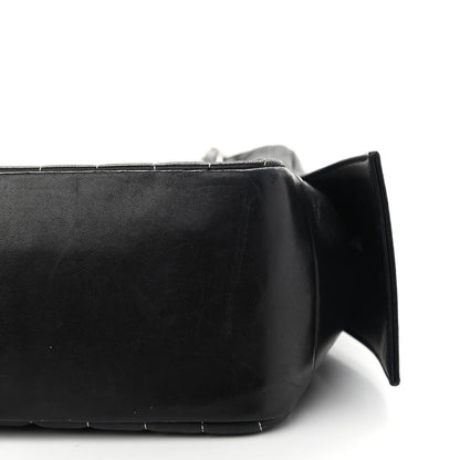 Chanel Lambskin Vertical Quilted Mademoiselle Small Camera Case Black 9 of 13