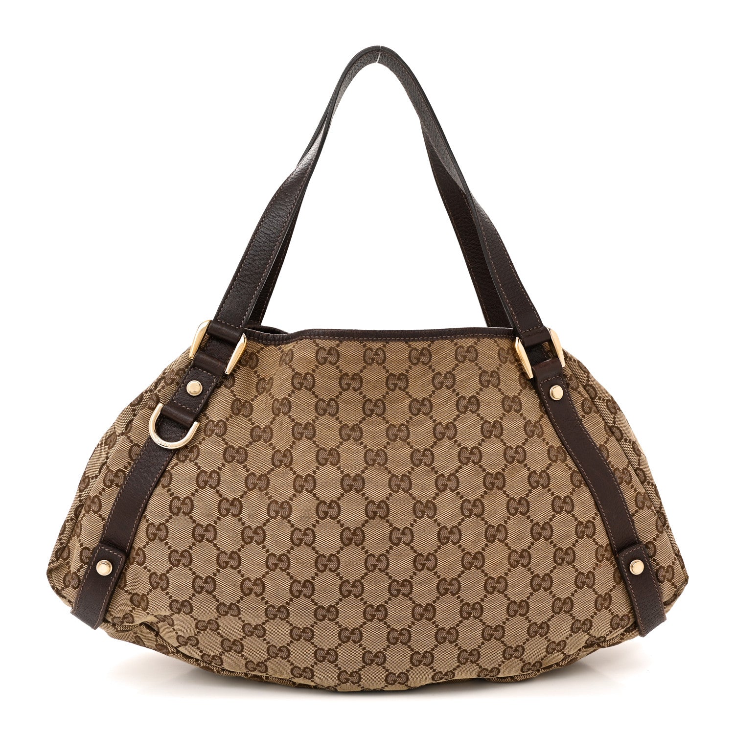 Gucci Monogram Medium Abbey Shoulder Bag Dark Brown 1 of 11