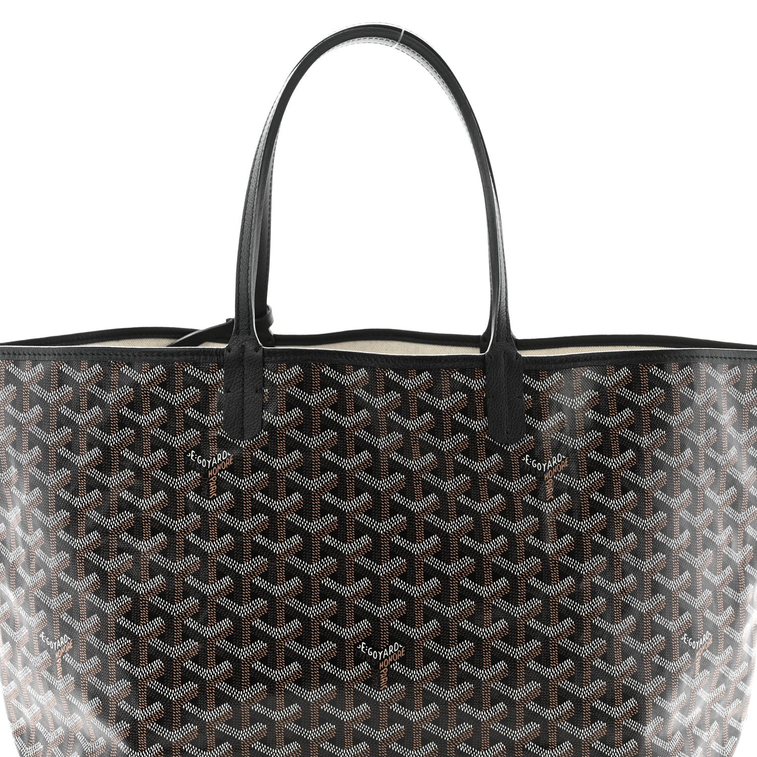 Goyard Goyardine Saint Louis PM Black 9 of 11
