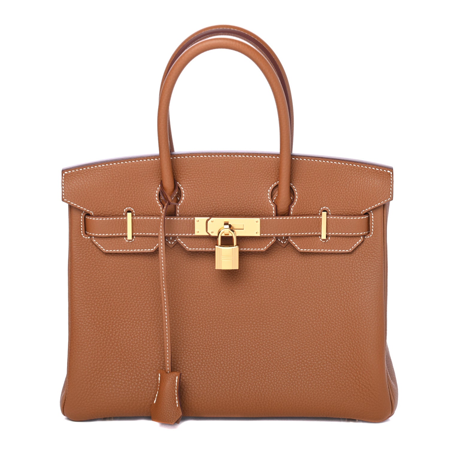 Hermes Togo Birkin 30 Gold 1 of 10