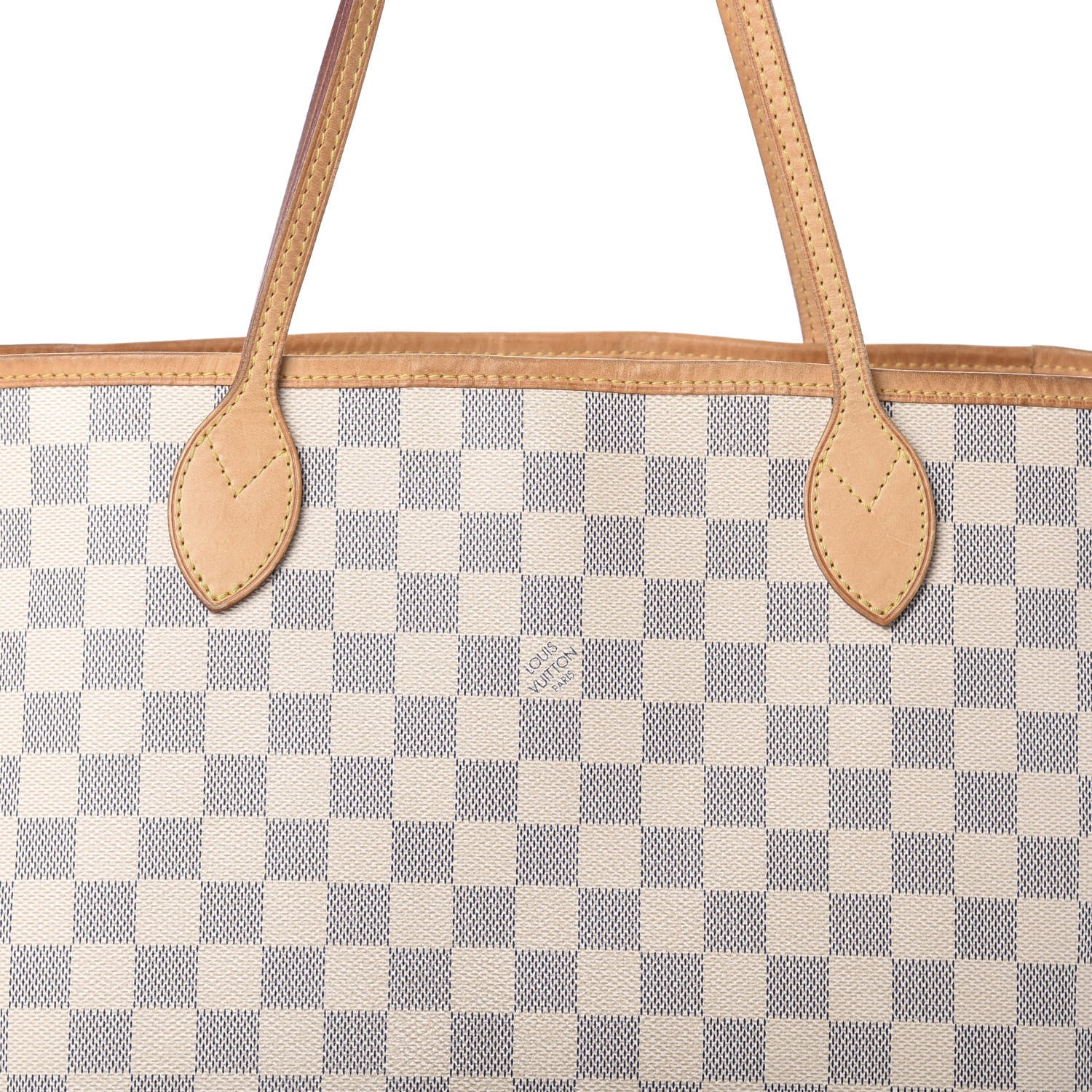 Louis Vuitton Damier Azur Neverfull MM 7 of 9