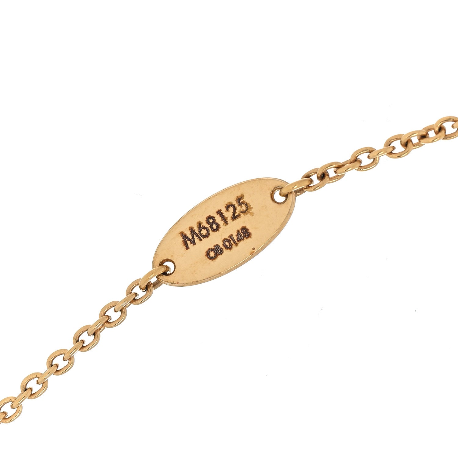 Louis Vuitton Metal Flowerful Choker Necklace Gold 4 of 7