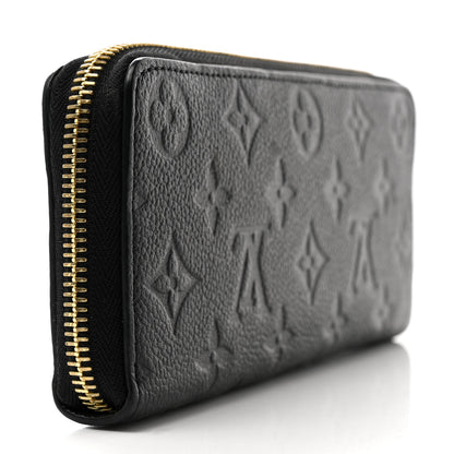Louis Vuitton Empreinte Clemence Wallet Black 3 of 9