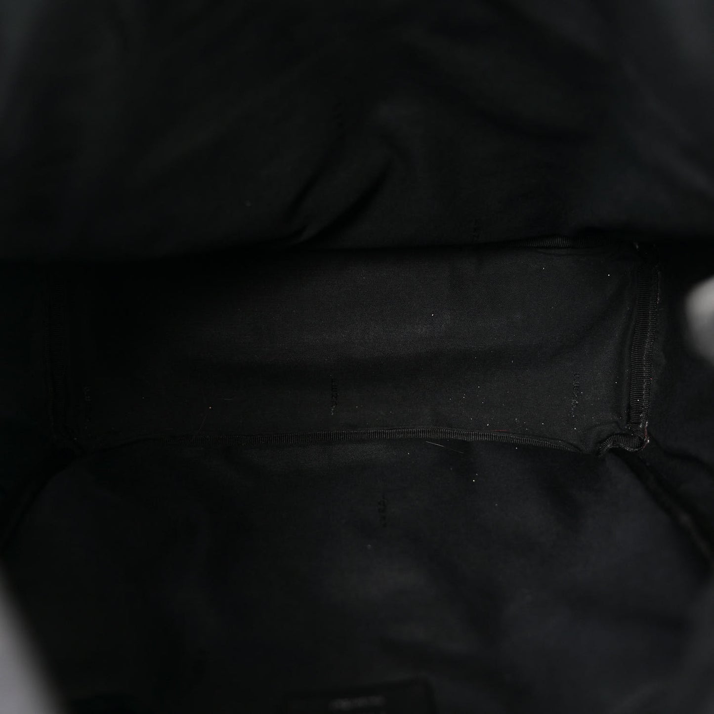 Nylon Vitello Dolce Elaphe Fox Fur Monster Eyes Backpack Black Natural Bordeaux Multicolor