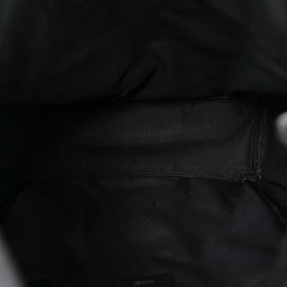 Fendi Nylon Vitello Dolce Elaphe Fox Fur Monster Eyes Backpack Black Natural Bordeaux Multicolor 5 of 11