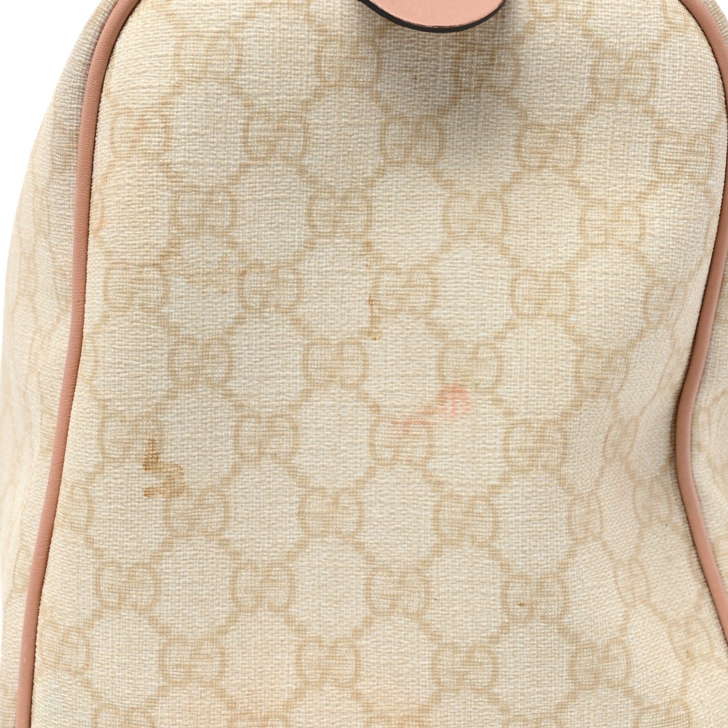 GG Plus Monogram Web Stripe Medium Joy Boston Pink