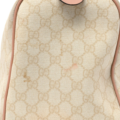 Gucci GG Plus Monogram Web Stripe Medium Joy Boston Pink 11 of 14