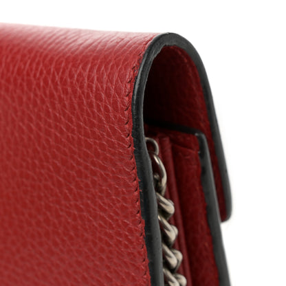 Gucci Calfskin Mini Dionysus Chain Wallet Hibiscus Red 13 of 16
