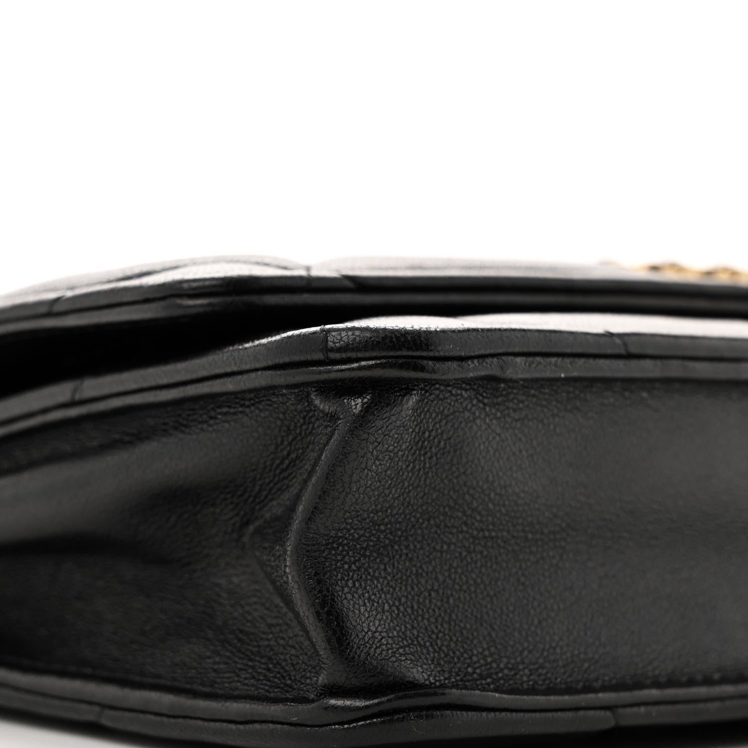 Chanel Lambskin Quilted Chanel 19 Wallet On Chain WOC Black 10 of 14