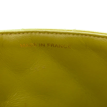 Chanel Lambskin Quilted Mini Square Flap Green 6 of 10